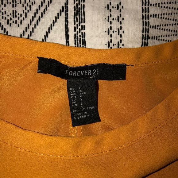 Mustard Yellow Skirt - Picture 2 of 2